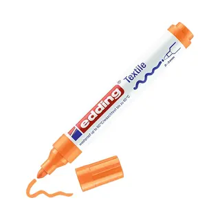 Edding Textilmarker Edding 4500 Creative Rundspitze 2-3mm Neonorange