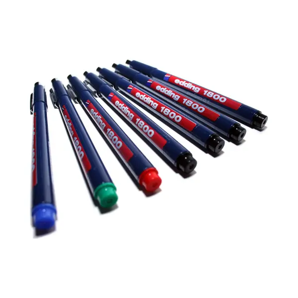 Edding 1800 Profipen Nachfüllbarer Gelstift Blau 10 St. thumbnail