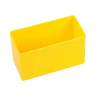 Allit EuroPlus Insert 63/2 Aufbewahrungsbox Quadratisch Polystyrol Gelb