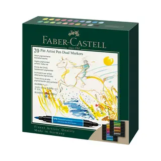 Faber-Castell 162020 marker 20 pc(s) Multicolour