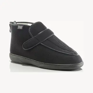 Bort Basic – Verbandschoenen / Verbandpantoffels Voor Dames En Heren „Comfort“ Met Rits En Klittenbandsluiting - Wasbaar – Maat, 41 –