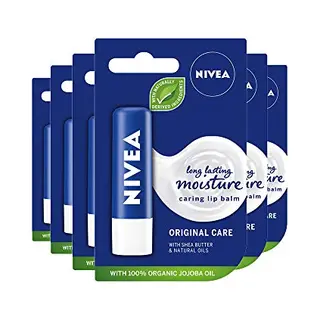 Nivea Original Care Lippenbalsem - 6 X 5, 5 Ml