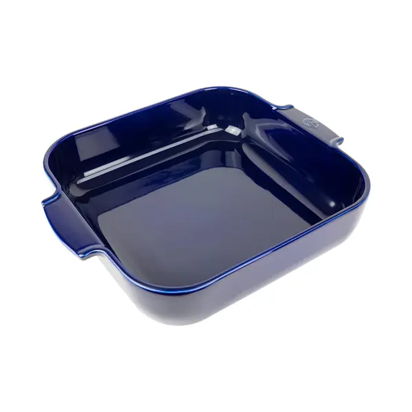 Peugeot - Square Ceramic Baking Dish - 36 Cm (including Handles) X 29.5 Cm X 7.5 Cm - Capacity, 5.4 L - 10 Year Guarantee - Blue Colour thumbnail