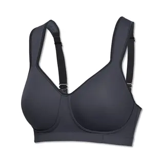 Schiesser Sport-Bh Softcup Medium - Damen - Gr. 80C - Anthrazit