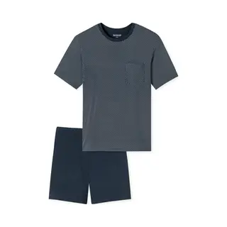 Schiesser Pyjama Kurz Comfort Essentials