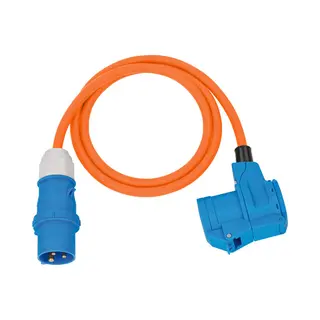 Brennenstuhl 1132920525 Stromkabel Orange 1,5 m