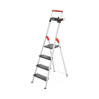 Hailo 8050-407 ladder Vouwladder Aluminium, Zwart