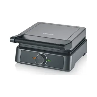 Severin Wa 2125 wafelijzer 2 wafel(s) 1600 W Antraciet, Zwart