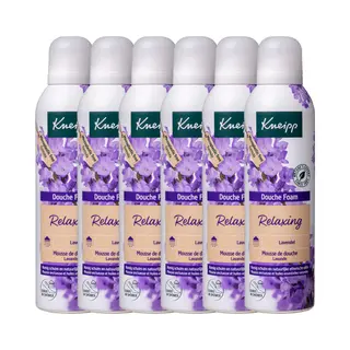 6x Kneipp Douche Foam Relaxing 200 Ml