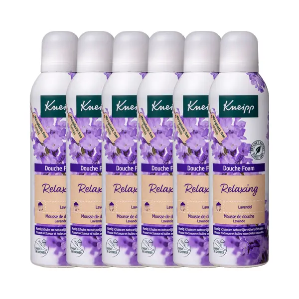 6x Kneipp Douche Foam Relaxing 200 Ml thumbnail