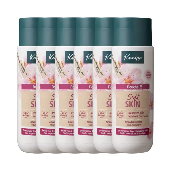 6x Kneipp Douche Soft Skin Amandelbloesem 200 Ml thumbnail