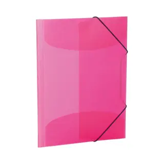Herma 19505 Ordner aus Polypropylen (Pp) Rosa, Transparent A4