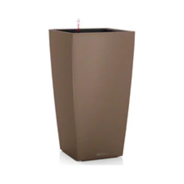 Lechuza Cubico Color 30 All-in-One Set Drinnen Topfpflanzer Freistehend Polypropylen (Pp) Braun thumbnail