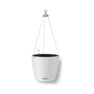 Lechuza Nido Cottage All-in-One Set Binnen/buiten Plantenmand Ophanging Polypropyleen (Pp) Wit