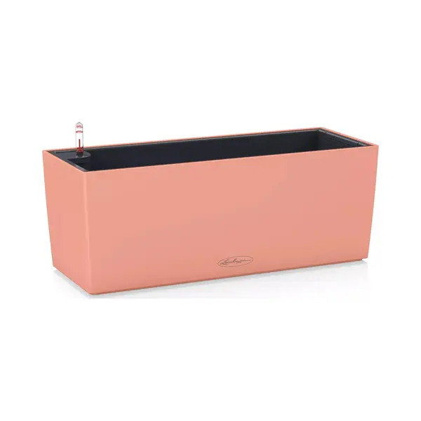 Lechuza Balconera Color 50 Self Watering Planter Plastic Indoor/Outdoor Flower Plant Pot Table And Window Box With Drainage Hole H19 L50 W19 Cm Coral thumbnail
