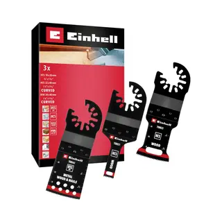 Einhell 708103 Multitool Accessory Set Holz Metal Hcs Bi-metallic ...
