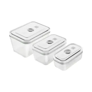 Zwilling Fresh & Save Rechthoekig Doos Grijs, Transparant 3 stuk(s)