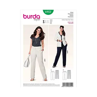 burdastyle Burda Schnittmuster Damen Hosen 6952 Gr. 44-60