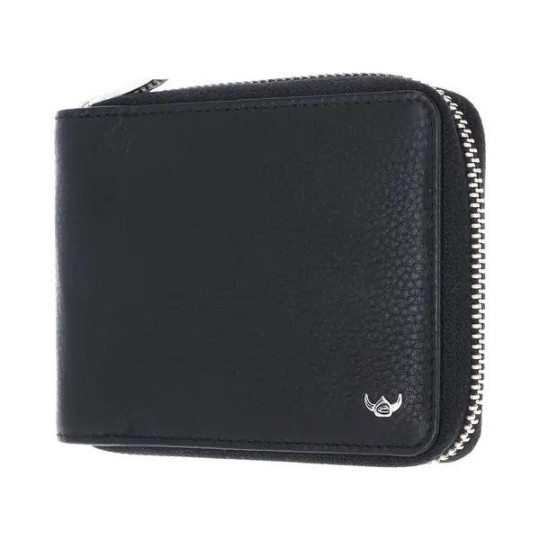 Golden Head Leder Geldbörse Capri Rfid Protect Rv-Scheintasche 1367 Schwarz thumbnail