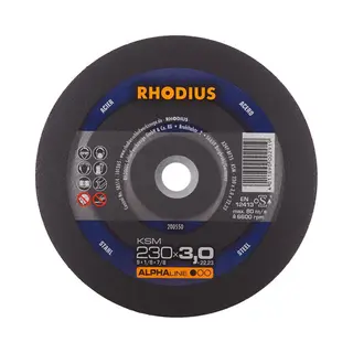 Rhodius Ksmft 200550 Cutting Disc Straight 230mm Steel Good Servic...