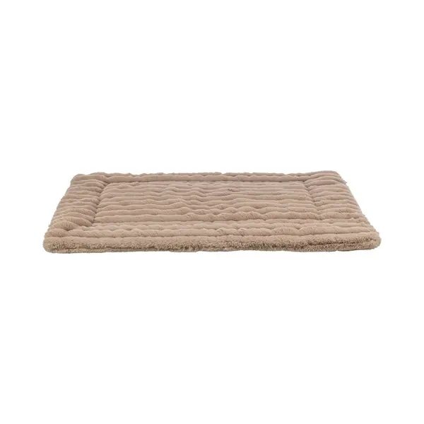 Trixie Liegematte Lonni Rib Samt Hellbraun (Kat, Hond), Hondenbed + Kattenbed thumbnail