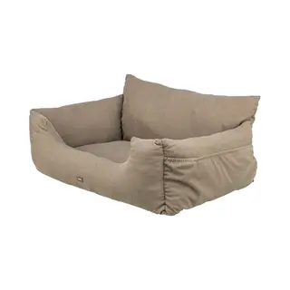 Trixie 13221 Hundeautositz/-kofferraumabdeckung Autosicherheitsgurt Polyester Beige