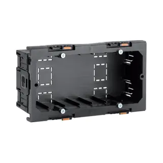 Hager G2860 wandcontactdoos Zwart