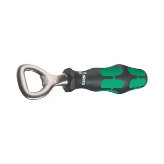 Wera 05030005001 Flaschenöffner Schwarz, Grün