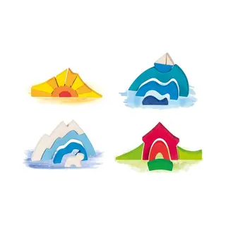 Goki 58351 puzzel Vormpuzzel 22 stuk(s)