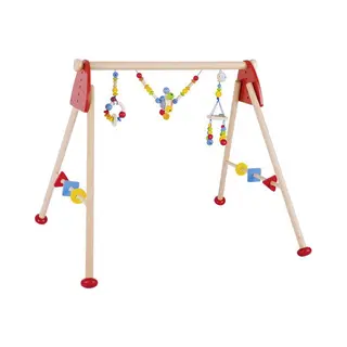 Goki 65319 babyspeelrek en -mat Hout Meerkleurig