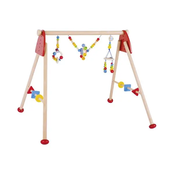 Goki 65319 babyspeelrek en -mat Hout Meerkleurig thumbnail