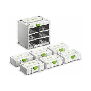 Festool Systainer³ Rack SYS3-Rk/6 M 337-Set