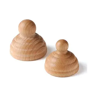 Erzi 47081 Woodroll Trigger Set Natur Aus Holz Für Gezielte Trigger- Und Tiefenmassage