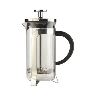Leopold Vienna LV01534 manual coffee maker French Press 0.35 L Black, Stainless steel, Transparent