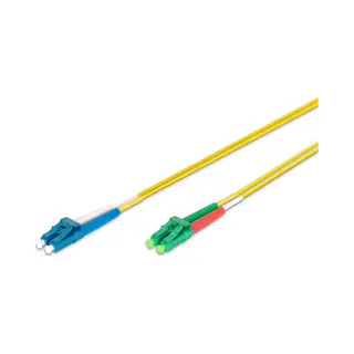 Digitus Fiber Optic Singlemode Patch Cord, Lc (Apc) / Lc