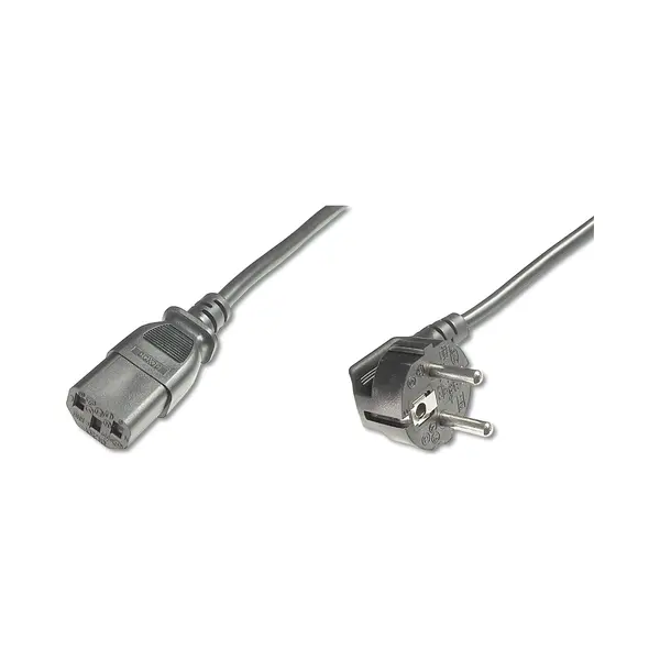 Digitus Ak-440109-008-S electriciteitssnoer Zwart 0,75 m C13 stekker Iec C13 thumbnail