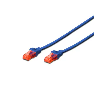 Digitus Dk-1617-0025/B netwerkkabel Blauw 0,25 m Cat6 U/Utp (Utp)