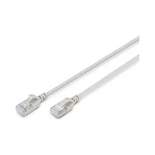 Digitus Cat 6A F-Ftp Slim patch cord, 5m, gray