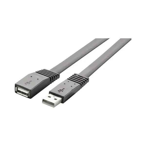 Renkforce Rf-4096101 Usb-kabel Usb 2.0 3 m Usb A Zwart thumbnail