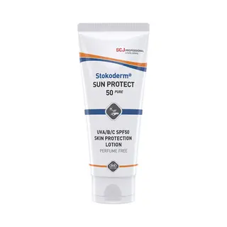 Sc Johnson Professional S.C. Johnson Uv-Schutzcreme Stokoderm Sun Protect 50 Pure, Inhalt, 100 Ml