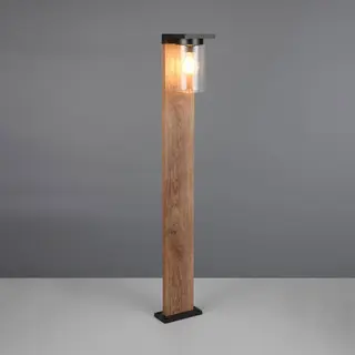 Trio Lighting Wegeleuchte Ardila, Holzoptik, Höhe 100 Cm, Metall/Glas IP44