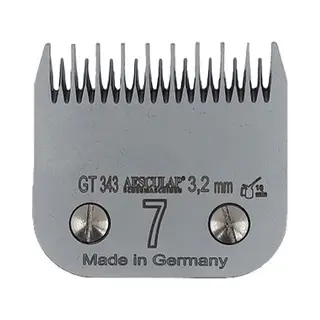 Kerbl - Aesculap - Stahlkopf Universal Nº7 - Gt343 - Höhe 3, 2 Mm - Haar Denso