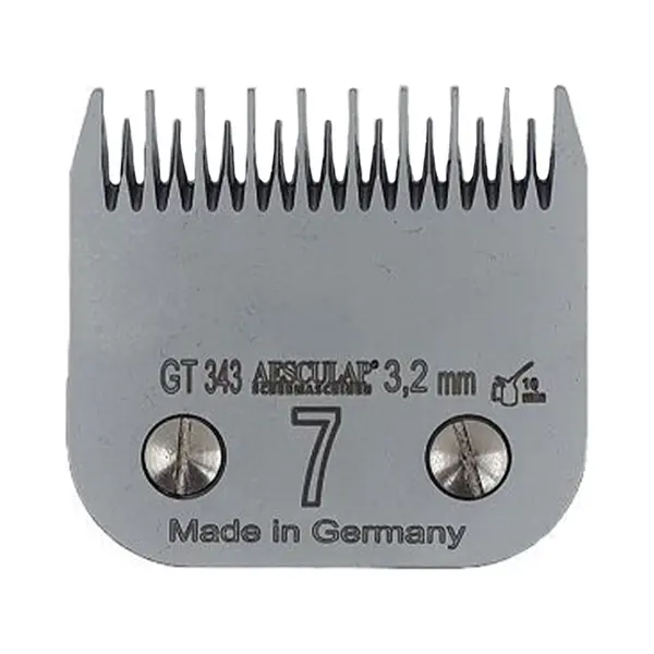 Kerbl - Aesculap - Stahlkopf Universal Nº7 - Gt343 - Höhe 3, 2 Mm - Haar Denso thumbnail