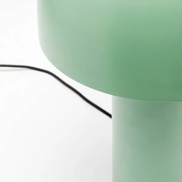 Kare Tafellamp Loungy, Groen, Staal, Hoogte 38 Cm thumbnail