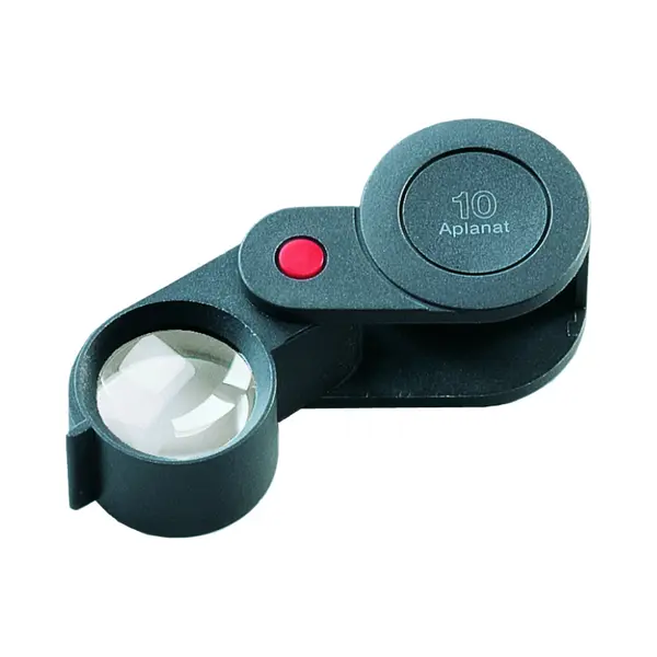 Eschenbach 1182-10 loep 10x Schwarz, Rot thumbnail