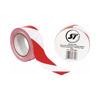 Steinigke Rot/Weißes Markierungsband Pvc
