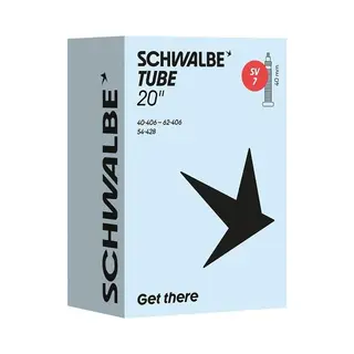 Schwalbe 10415313V Fahrradschlauch Presta-Ventil 20" 25,4 - 50,8 mm