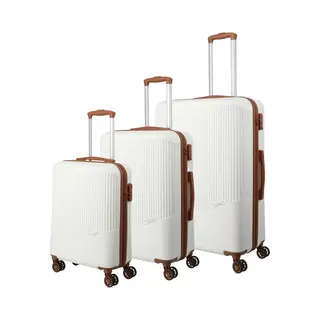 Travelite 4-Rad Koffer Set 3 Teilig Größen L/M/S, Gepäck Serie Bali, Abs Hartschalen Trolleys Mit Tsa Kombinationsschloss (Handgepäck Koffer Ohne