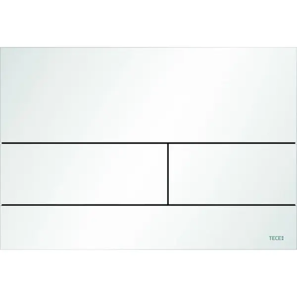Tecesquare Ii Metall Wc-betätigungsplatte Für Zweimengentechnik Weiß Matt 9240834 thumbnail