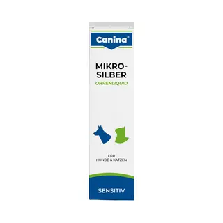 Canina 74260 8 Mikrosilber Ohrenliquid, 50 Ml (1er Pack), Weiß